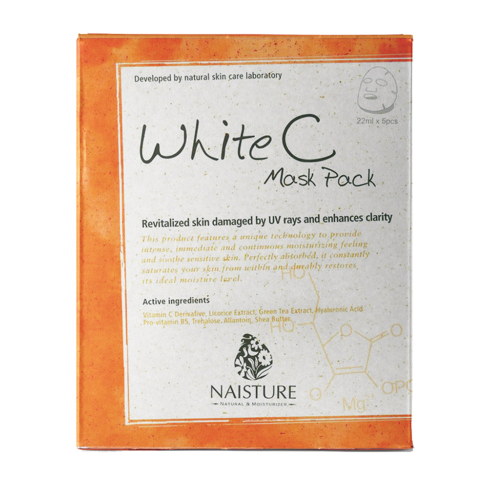 NAISTURE WHITE C MASK PACK (5 Sheets)